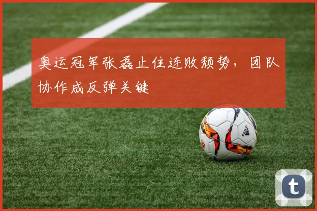 奥运冠军张磊止住连败颓势，团队协作成反弹关键